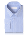 Monti Blue Graph Mini Checks Hemd