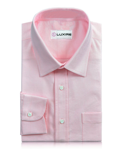 Chemise Oxford rose