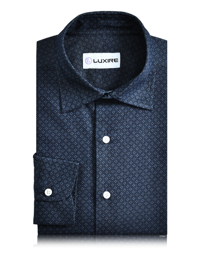 Indigo Denim Wabash Printed