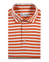Orange white stripes T-shirt