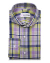 Muave Blue Lime Checks 140/2