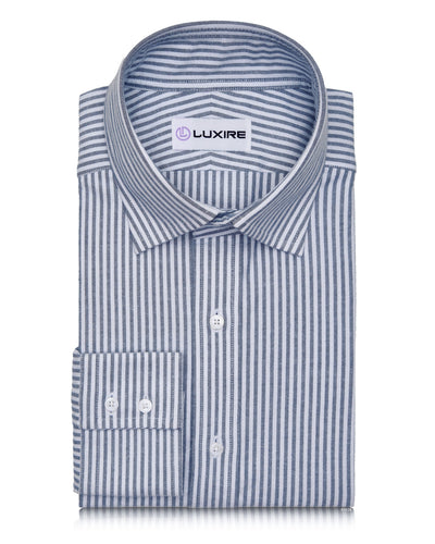 Dark Navy Bengal Stripes