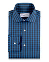 Shades of Blue Large Gingham