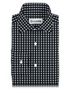 Monti Schwarz-weißer mittlerer Gingham-Twill