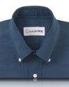 Marineblaues Chambray-Hemd