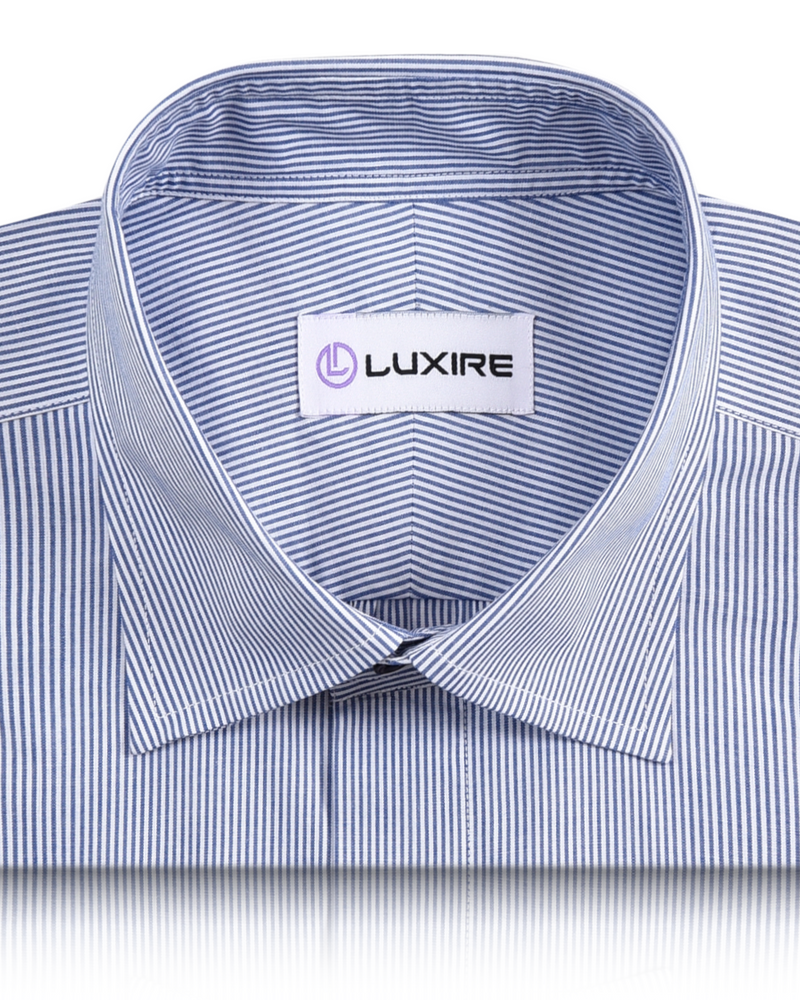Navy Dress Stripes Shirt