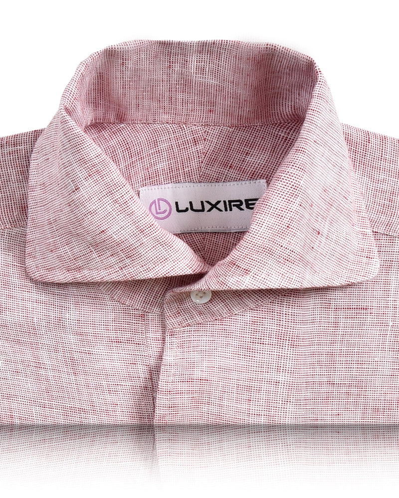 Linen: Red End on End