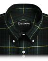 Tartan-Karo-Grün-Schwarz-Gelb-Hemd
