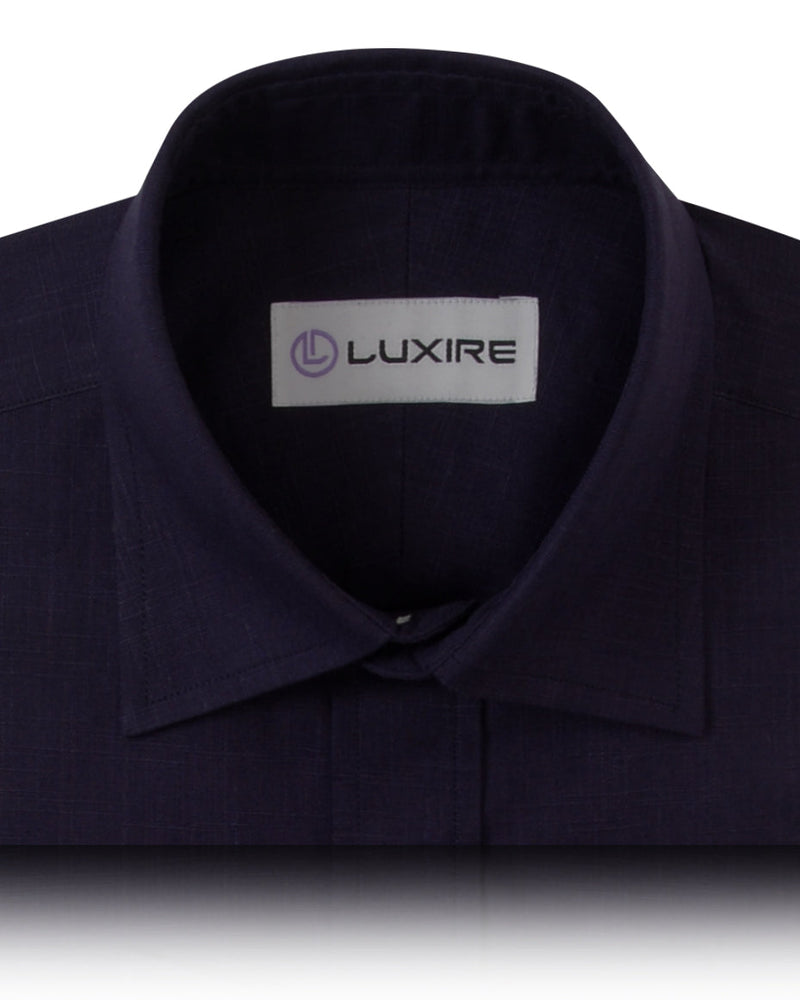 Lila Chambray-Hemd