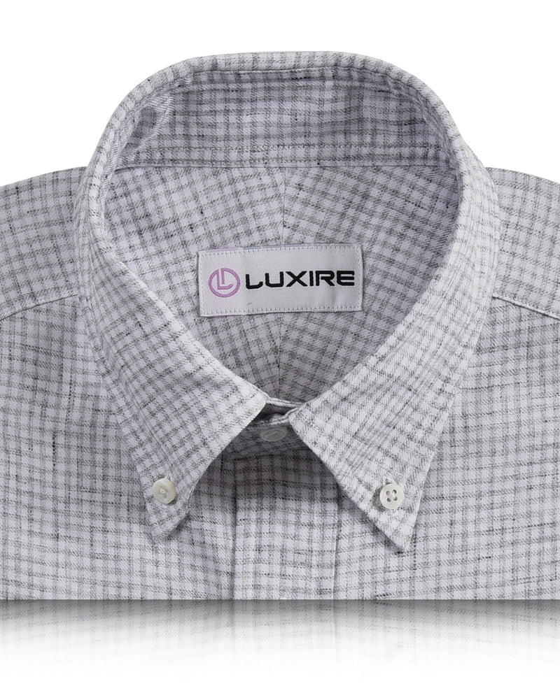 Luxire Presto: Tattersall in Grau und Weiß