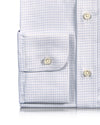 Brembana Light Blue Graph checks On white
