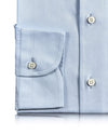 Brembana 2-lagiges Giza-Hemd aus hellblauem Twill
