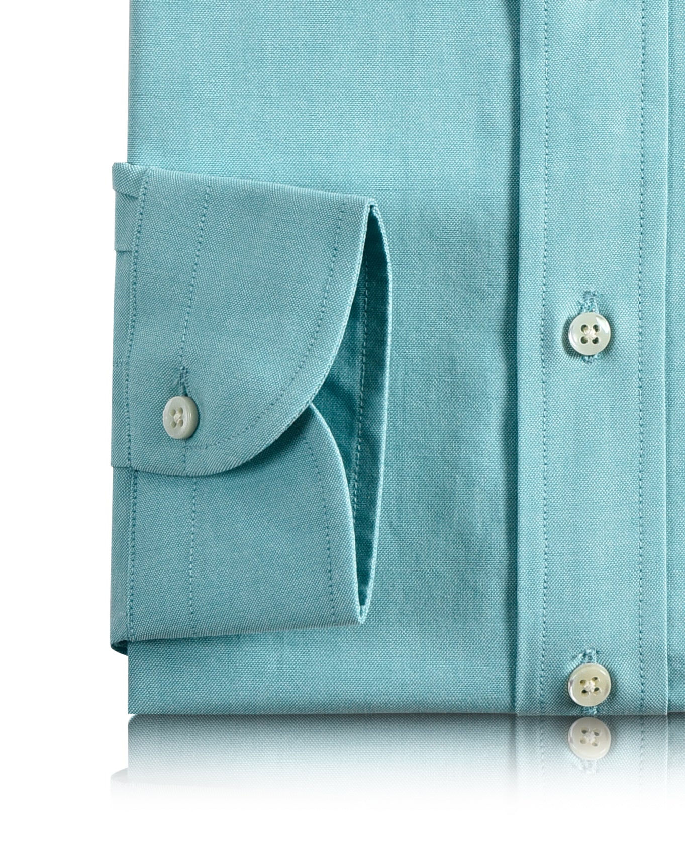 EZS Mint Green Pinpoint Oxford Shirt