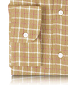 Khakirotes Tattersall-Leinen