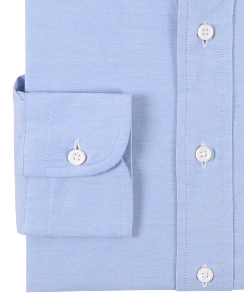 Klassischer Pinpoint Blue Oxford