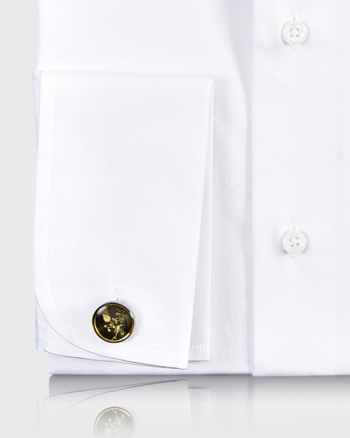 EZS Brembana 2-Ply Giza White Business Twill Shirt