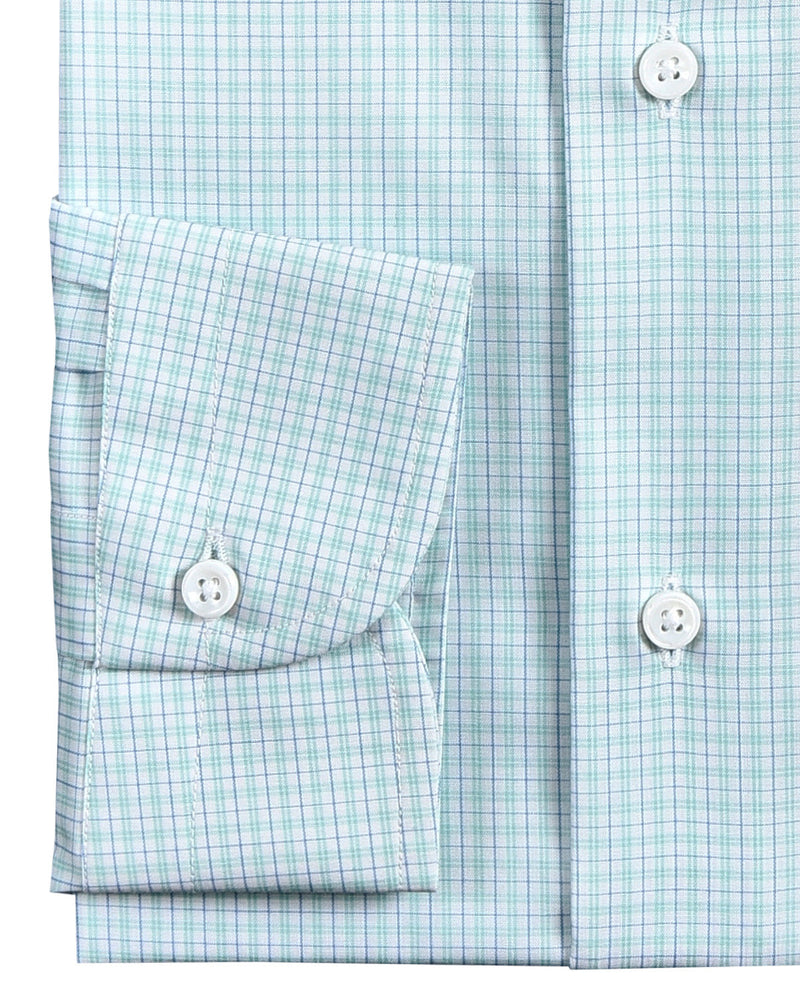 White Green Blue Tattersall