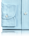 Aqua-Blau-Bleistift-Streifen-Shirt
