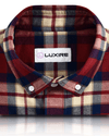Rot Blau Ecru - Tartan