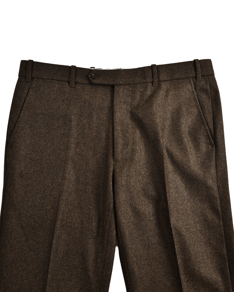 ETHomas: Tabakbrauner klassischer Flanell