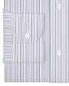 Alumo Gris clair et violet fines rayures marine