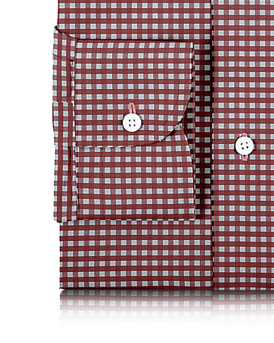 Salmon Pink Gingham