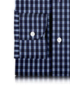 Tatersall bleu marine