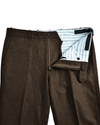 ETHomas: Tabakbrauner klassischer Flanell