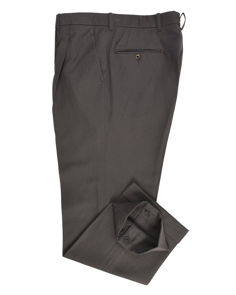 Zegna Graues Leinen