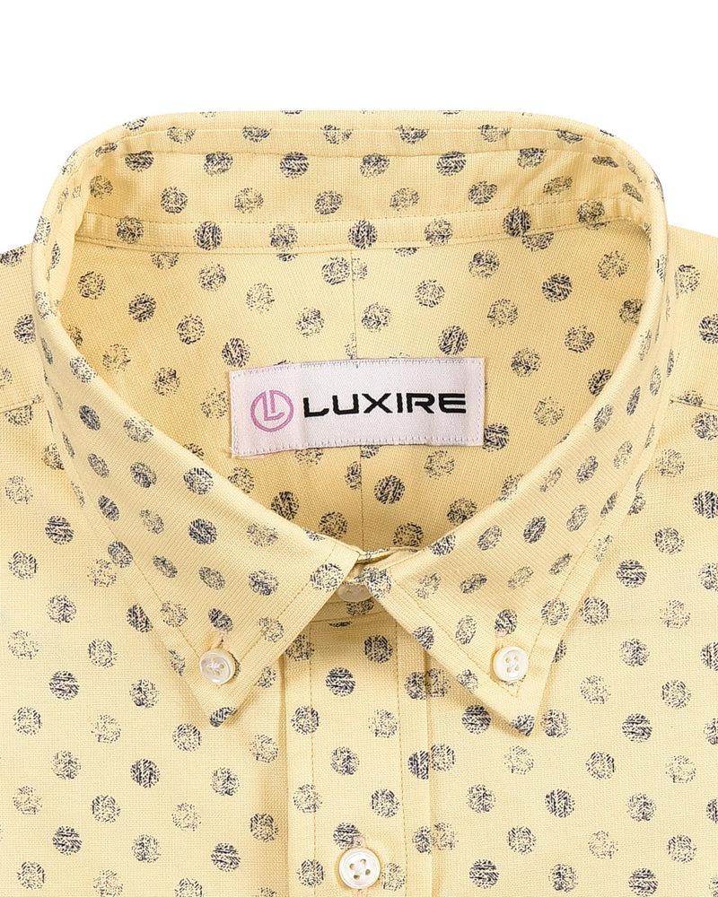 Luxire Presto: Monti Baby Yellow Block Print