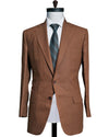 Dugdale Tabak Leinenjacke