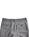 Pantalon habillé gris d'été Vitale Barberis Canonico - 120s 2 plis