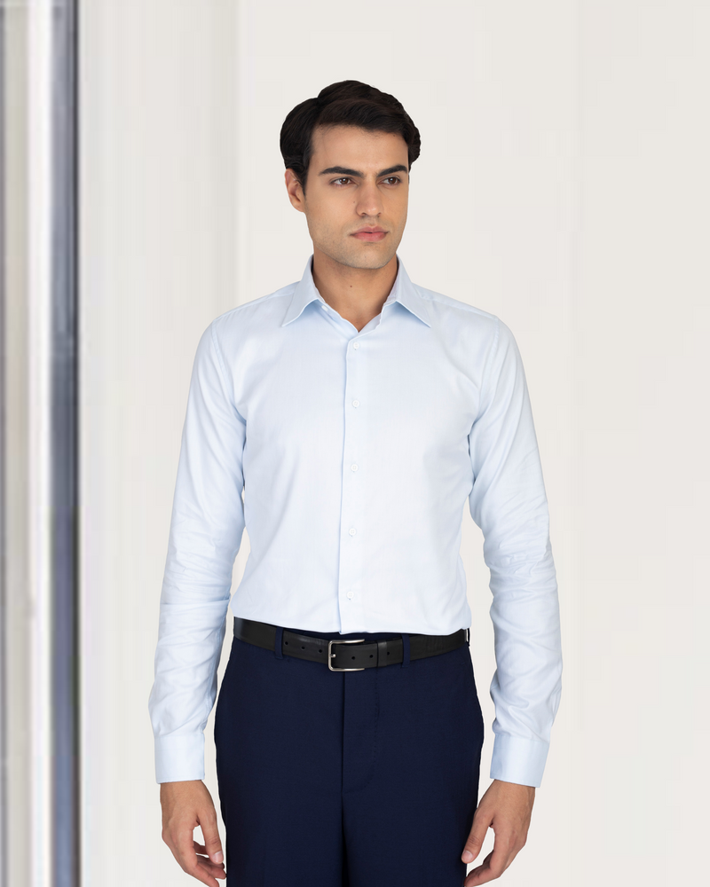 VBC – 4-fädige Tropenwolle: Marineblaue Hose