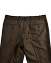 ETHomas: Tabakbrauner klassischer Flanell