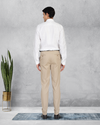 Britische Khaki-Kleiderhose von Genoa