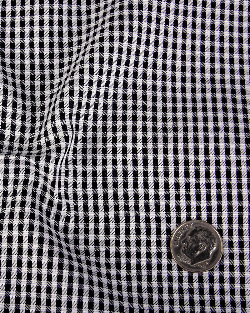 Vichy marron foncé