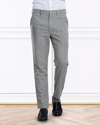 Grey Wool Chino