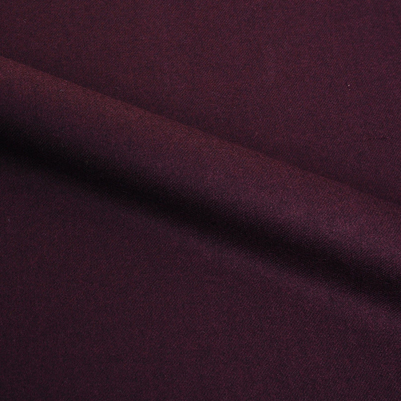 Dugdale Maroon Wollflanell-Anzughose