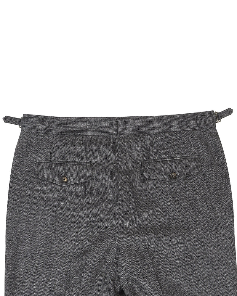 ETHomas Charcoal Grey Harringbone