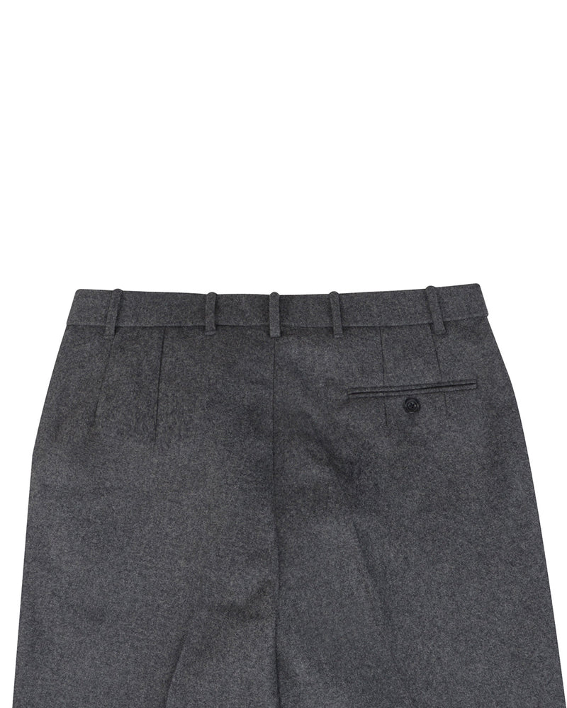 Flanelle de laine gris ombre ETomas