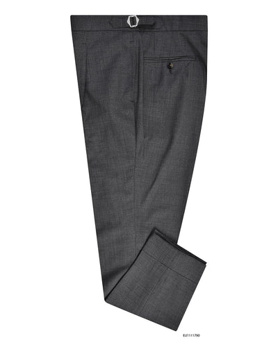 Vitale Barberis Canonico - 120s 2 plis Gris moyen
