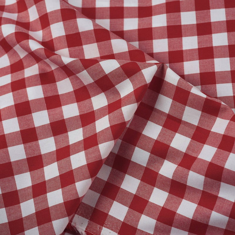 Rotes kariertes Hemd