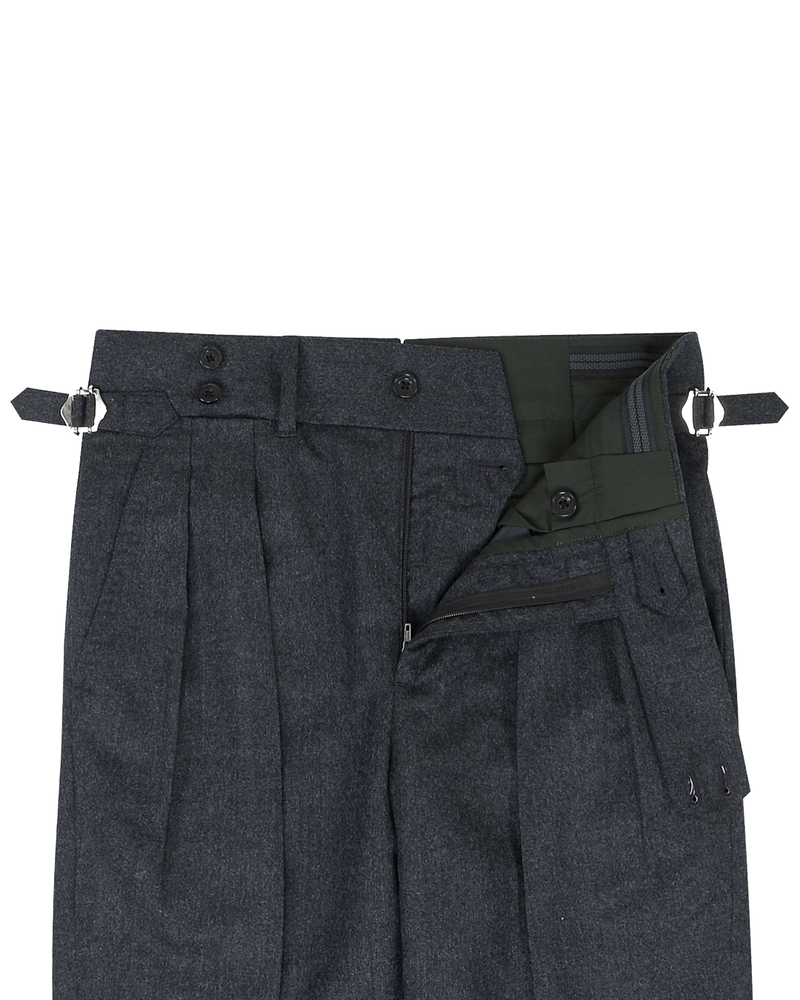 Vitale Barberis Canonico - Flanelle Mittelgrau
