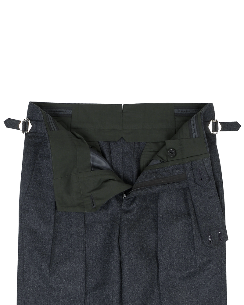 Vitale Barberis Canonico - Flanelle Mittelgrau