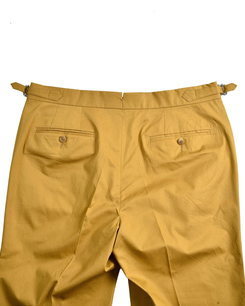 Golden Mustard Cotton Pant