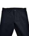 Denim: Navy Stretch Slub Jeans