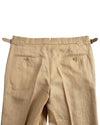 Goldene Leinenhose