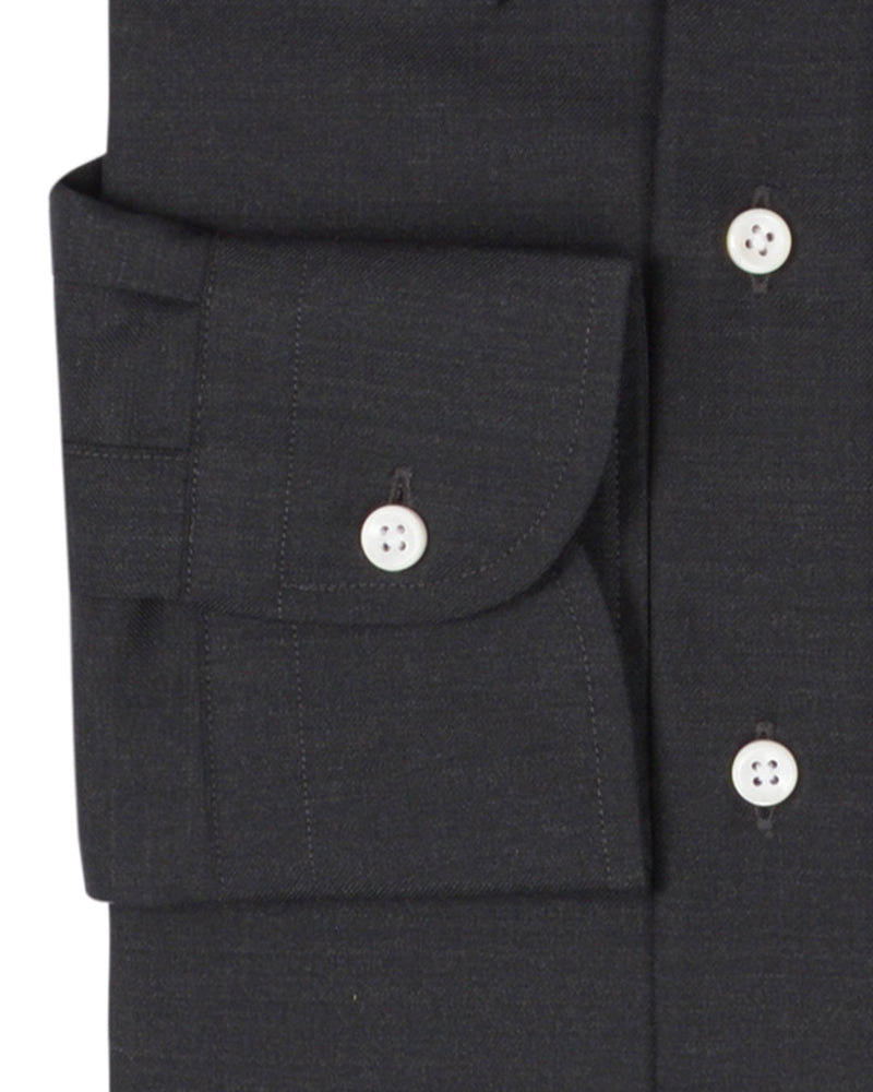 Weicher Twill in Mitternachtsgrau