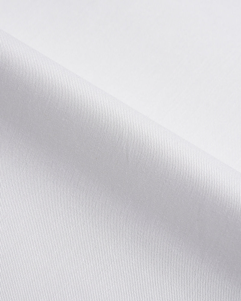 Fine White Twill Shirt