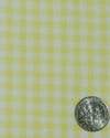 Blassgelbes Gingham